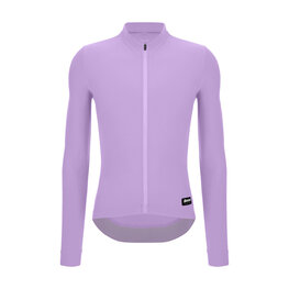 SANTINI Cycling winter long sleeve jersey - RTR - purple