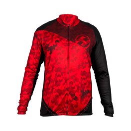 HAVEN Cycling winter long sleeve jersey - STRATO - red