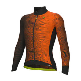 ALÉ Cycling winter long sleeve jersey - CIRCUS PR-S - orange