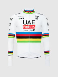 PISSEI Cycling summer long sleeve jersey - UAE TEAM EMIRATES 2024 - multicolour